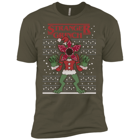 T-Shirts Military Green / X-Small Stranger Grinch Men's Premium T-Shirt