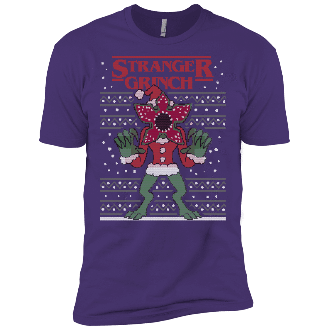 T-Shirts Purple / X-Small Stranger Grinch Men's Premium T-Shirt