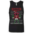 T-Shirts Black / Small Stranger Grinch Men's Premium Tank Top