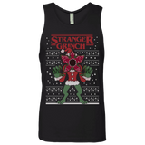 T-Shirts Black / Small Stranger Grinch Men's Premium Tank Top