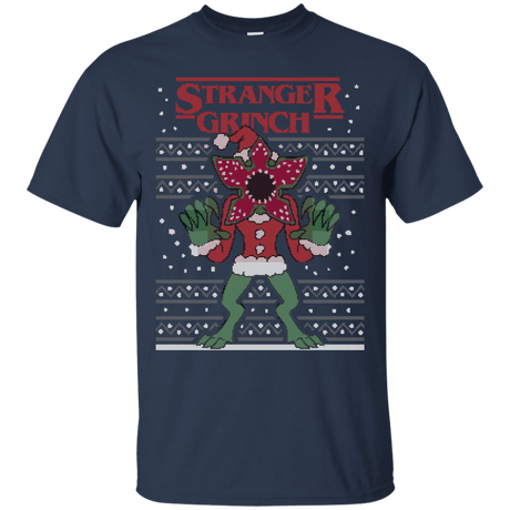T-Shirts Navy / Small Stranger Grinch T-Shirt