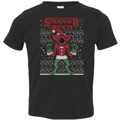 T-Shirts Black / 2T Stranger Grinch Toddler Premium T-Shirt