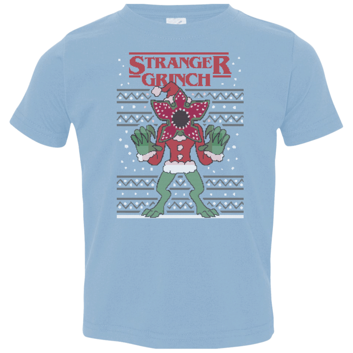 T-Shirts Light Blue / 2T Stranger Grinch Toddler Premium T-Shirt