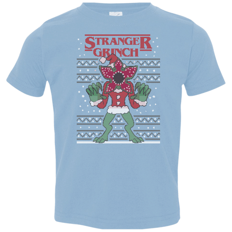 T-Shirts Light Blue / 2T Stranger Grinch Toddler Premium T-Shirt