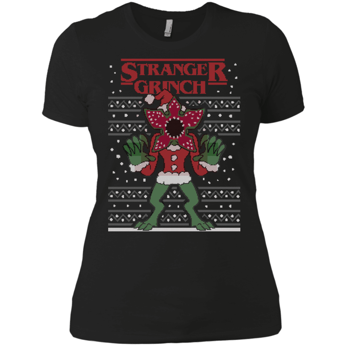 T-Shirts Black / X-Small Stranger Grinch Women's Premium T-Shirt