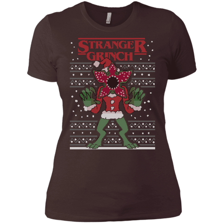 T-Shirts Dark Chocolate / X-Small Stranger Grinch Women's Premium T-Shirt