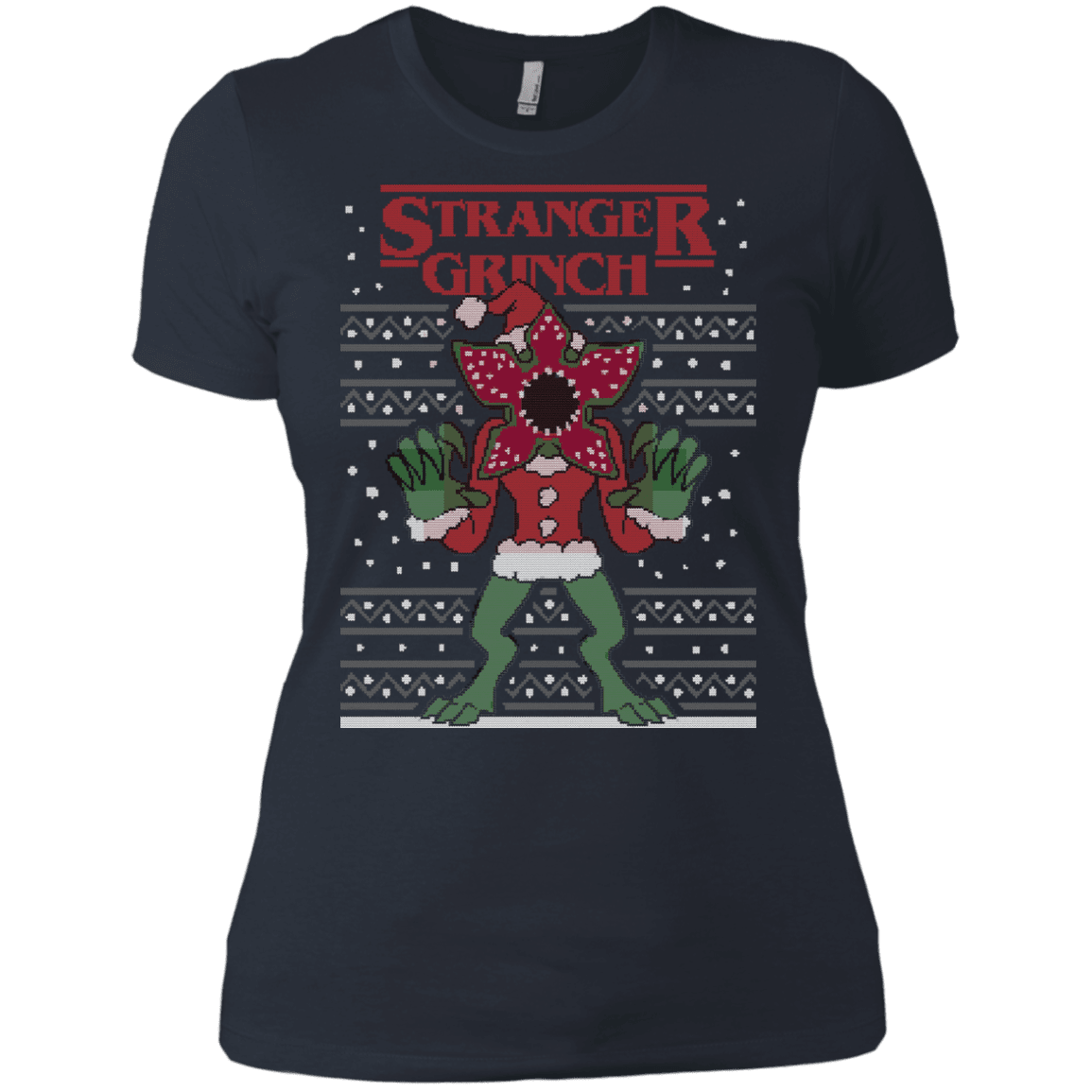 T-Shirts Indigo / X-Small Stranger Grinch Women's Premium T-Shirt