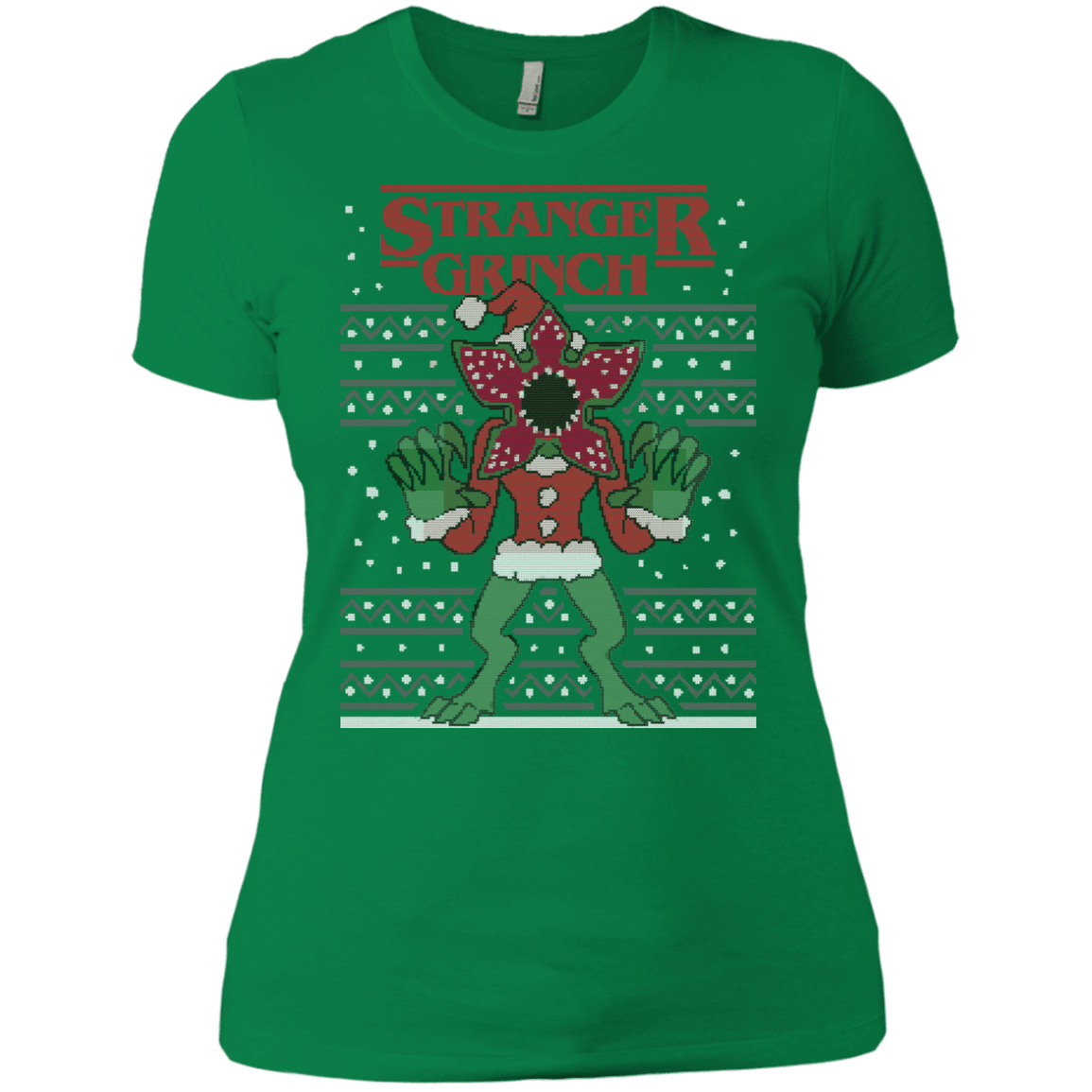 T-Shirts Kelly Green / X-Small Stranger Grinch Women's Premium T-Shirt