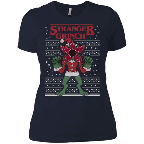 T-Shirts Midnight Navy / X-Small Stranger Grinch Women's Premium T-Shirt