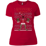 T-Shirts Red / X-Small Stranger Grinch Women's Premium T-Shirt