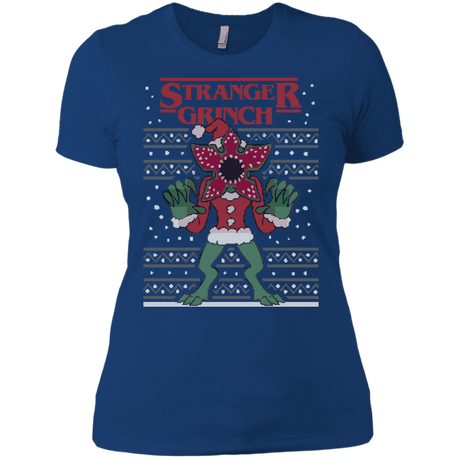 T-Shirts Royal / X-Small Stranger Grinch Women's Premium T-Shirt