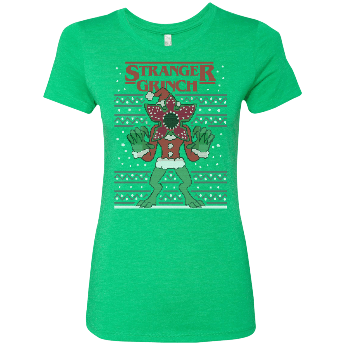 T-Shirts Envy / Small Stranger Grinch Women's Triblend T-Shirt