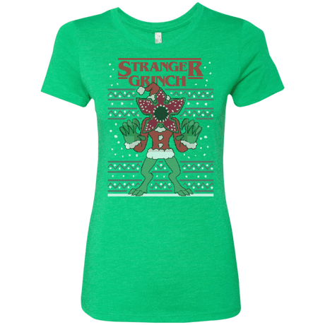 T-Shirts Envy / Small Stranger Grinch Women's Triblend T-Shirt