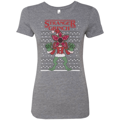 T-Shirts Premium Heather / Small Stranger Grinch Women's Triblend T-Shirt