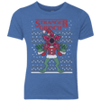 T-Shirts Vintage Royal / YXS Stranger Grinch Youth Triblend T-Shirt