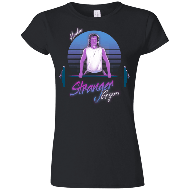 T-Shirts Black / S Stranger Gym Junior Slimmer-Fit T-Shirt