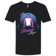 T-Shirts Black / X-Small Stranger Gym Men's Premium V-Neck