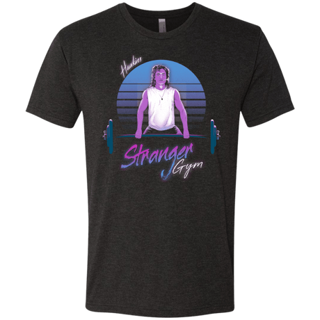 T-Shirts Vintage Black / S Stranger Gym Men's Triblend T-Shirt
