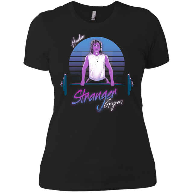 T-Shirts Black / X-Small Stranger Gym Women's Premium T-Shirt