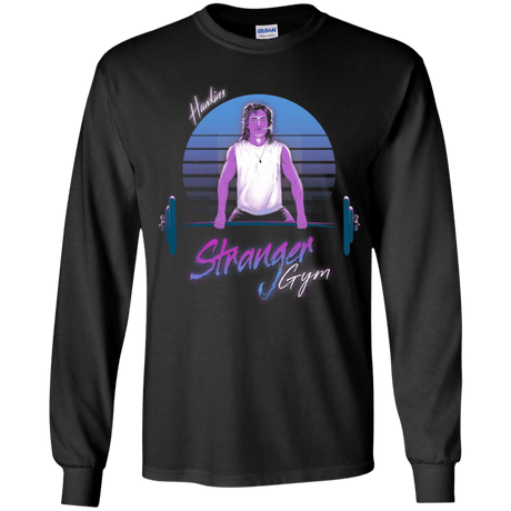 T-Shirts Black / YS Stranger Gym Youth Long Sleeve T-Shirt