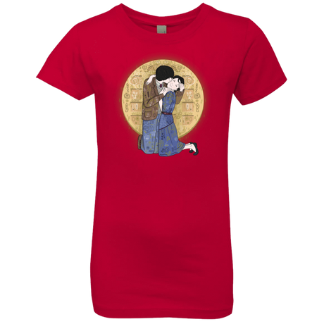 T-Shirts Red / YXS Stranger Klimt Girls Premium T-Shirt