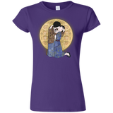 T-Shirts Purple / S Stranger Klimt Junior Slimmer-Fit T-Shirt