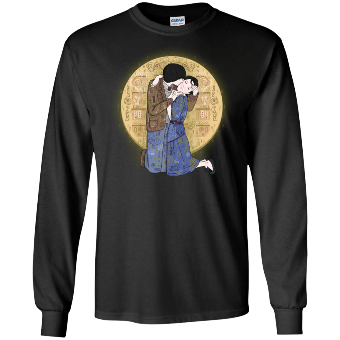 T-Shirts Black / S Stranger Klimt Men's Long Sleeve T-Shirt