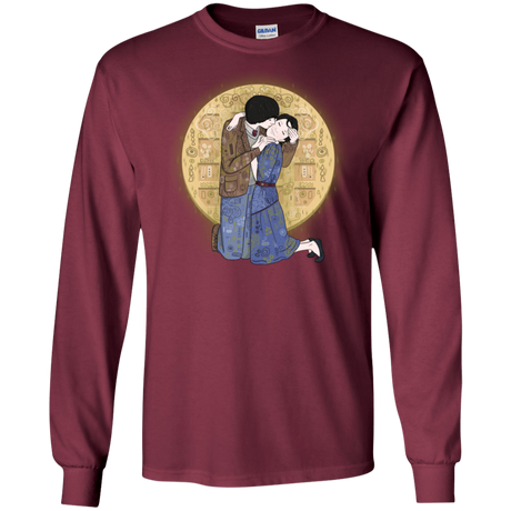 T-Shirts Maroon / S Stranger Klimt Men's Long Sleeve T-Shirt