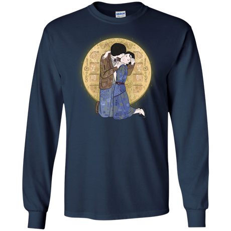 T-Shirts Navy / S Stranger Klimt Men's Long Sleeve T-Shirt