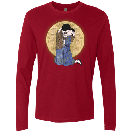 T-Shirts Cardinal / S Stranger Klimt Men's Premium Long Sleeve
