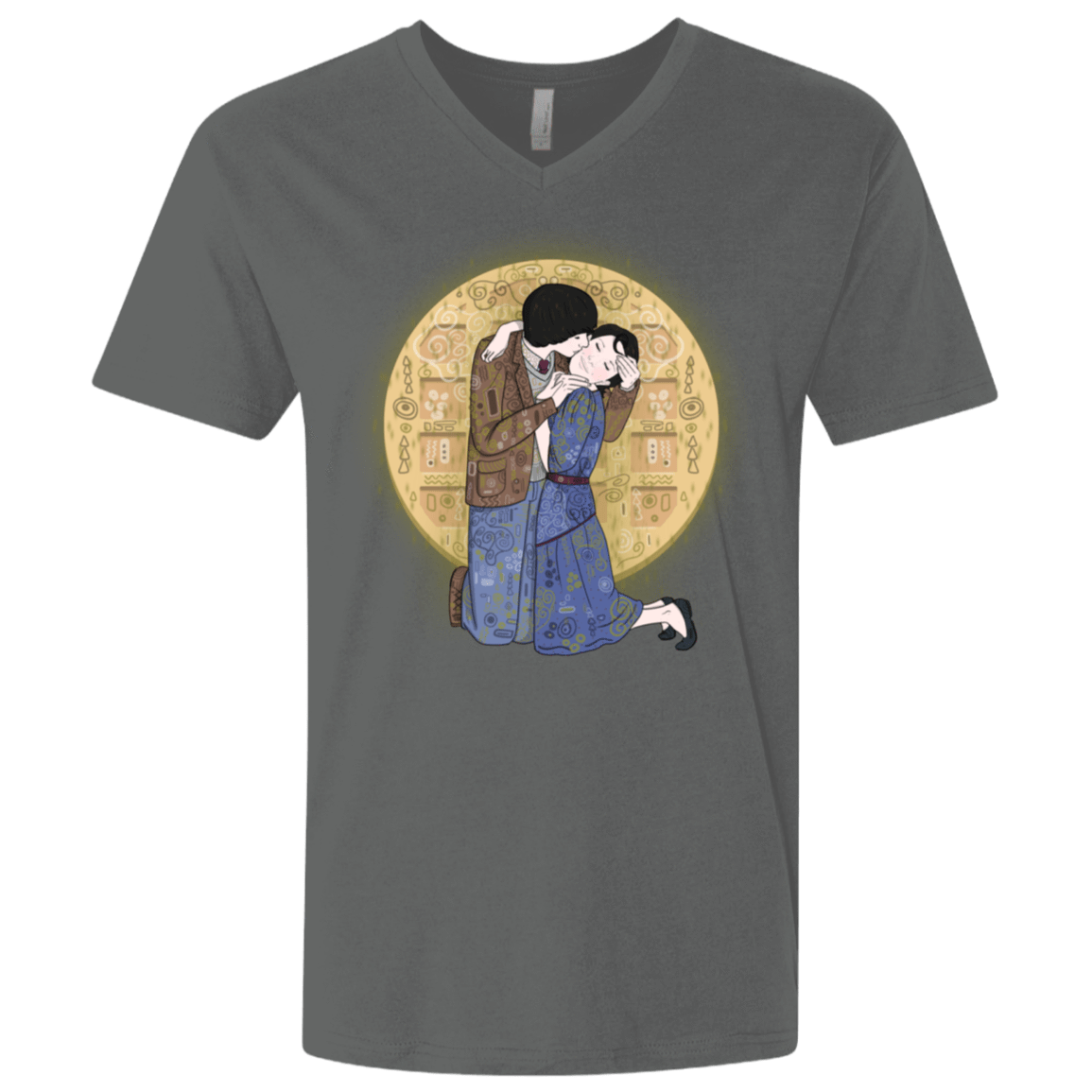 T-Shirts Heavy Metal / X-Small Stranger Klimt Men's Premium V-Neck
