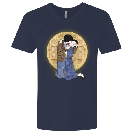 T-Shirts Midnight Navy / X-Small Stranger Klimt Men's Premium V-Neck