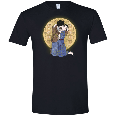 T-Shirts Black / X-Small Stranger Klimt Men's Semi-Fitted Softstyle