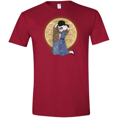 T-Shirts Cardinal Red / S Stranger Klimt Men's Semi-Fitted Softstyle