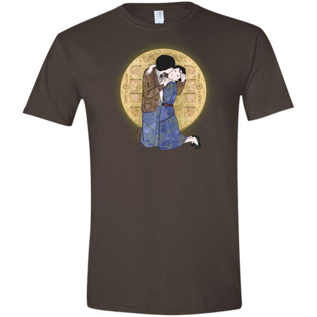 T-Shirts Dark Chocolate / S Stranger Klimt Men's Semi-Fitted Softstyle