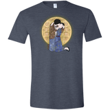 T-Shirts Heather Navy / S Stranger Klimt Men's Semi-Fitted Softstyle