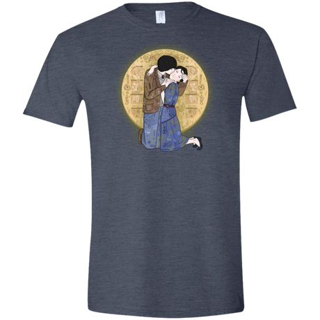 T-Shirts Heather Navy / S Stranger Klimt Men's Semi-Fitted Softstyle