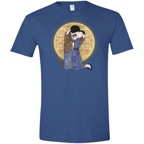 T-Shirts Heather Royal / X-Small Stranger Klimt Men's Semi-Fitted Softstyle
