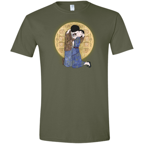 T-Shirts Military Green / S Stranger Klimt Men's Semi-Fitted Softstyle