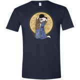 T-Shirts Navy / X-Small Stranger Klimt Men's Semi-Fitted Softstyle