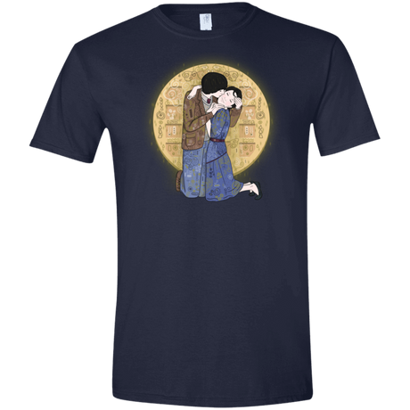 T-Shirts Navy / X-Small Stranger Klimt Men's Semi-Fitted Softstyle