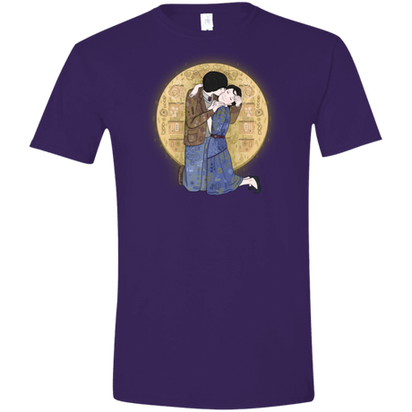 T-Shirts Purple / S Stranger Klimt Men's Semi-Fitted Softstyle
