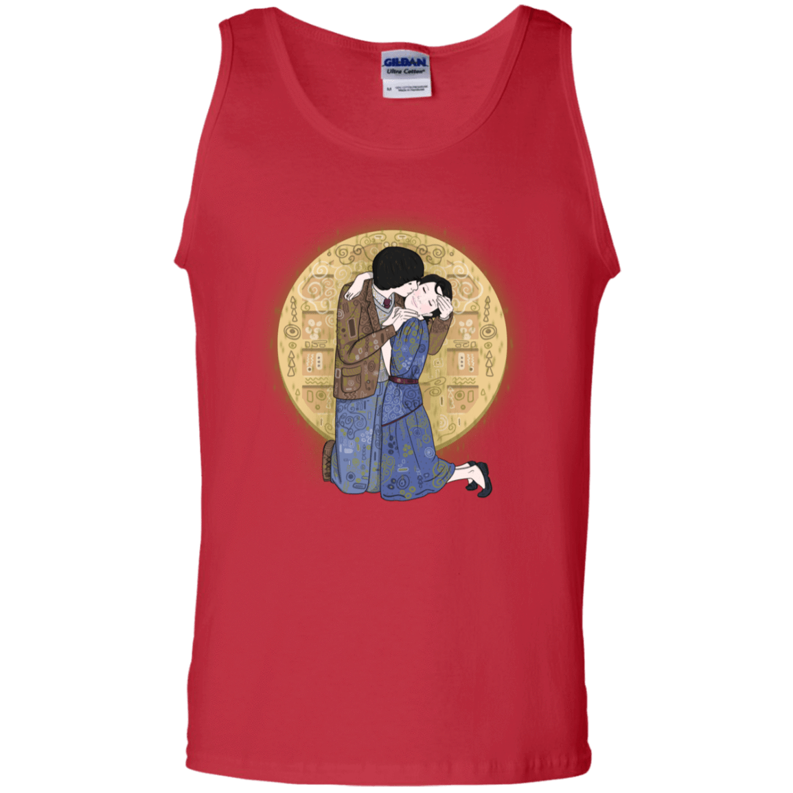 T-Shirts Red / S Stranger Klimt Men's Tank Top