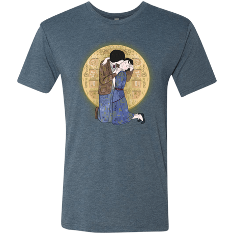 T-Shirts Indigo / S Stranger Klimt Men's Triblend T-Shirt