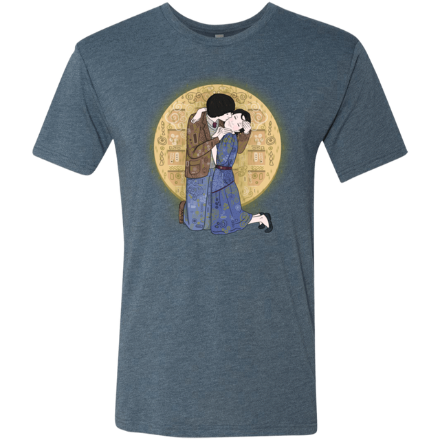 T-Shirts Indigo / S Stranger Klimt Men's Triblend T-Shirt