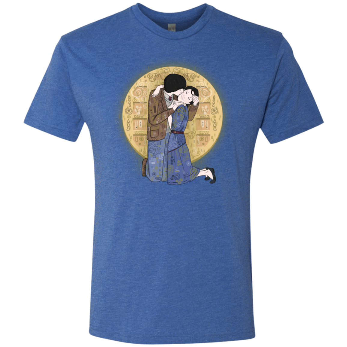T-Shirts Vintage Royal / S Stranger Klimt Men's Triblend T-Shirt