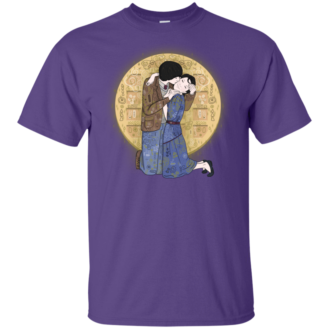 T-Shirts Purple / S Stranger Klimt T-Shirt