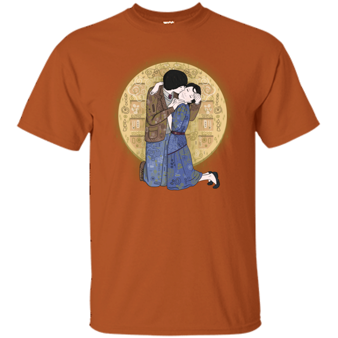 T-Shirts Texas Orange / S Stranger Klimt T-Shirt