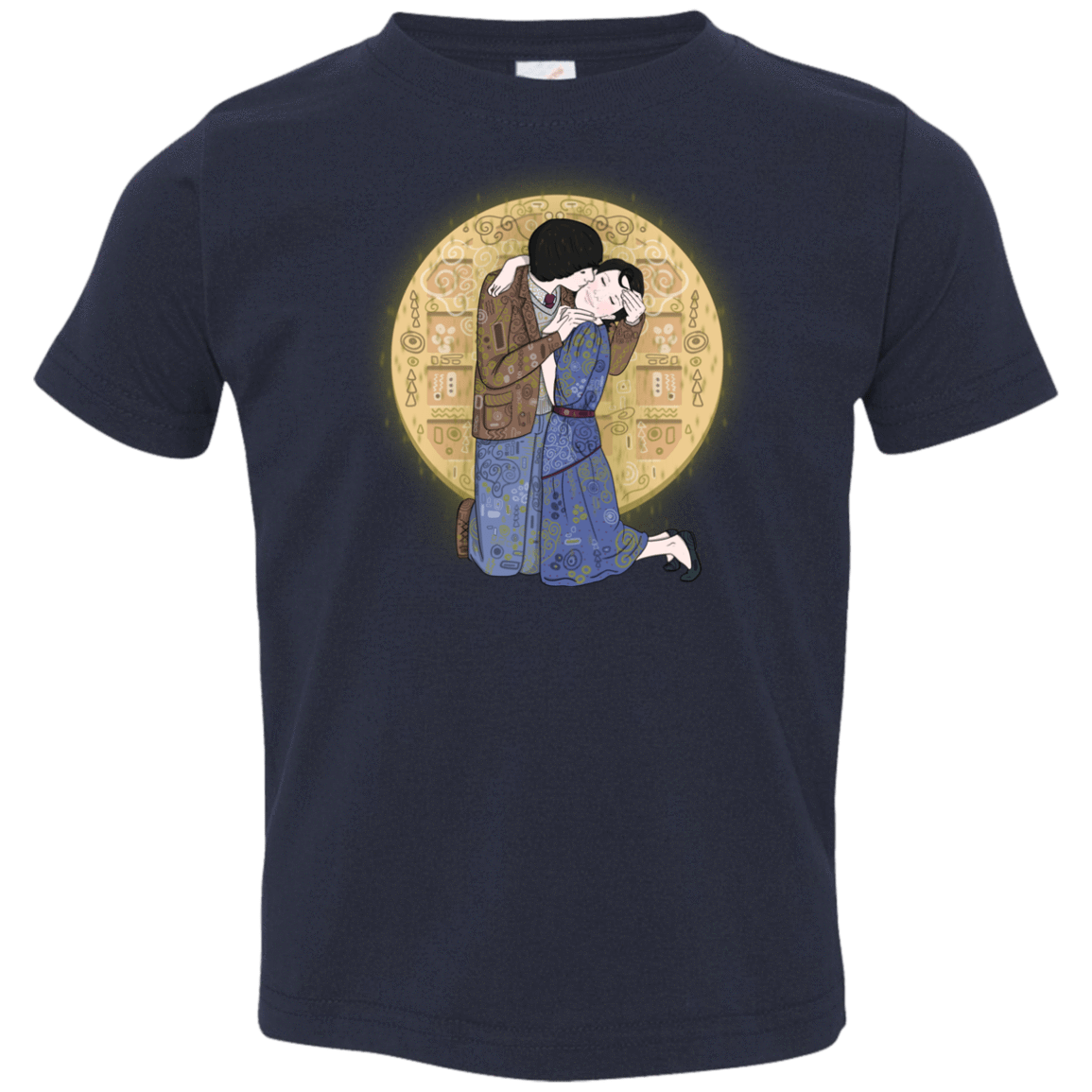 T-Shirts Navy / 2T Stranger Klimt Toddler Premium T-Shirt