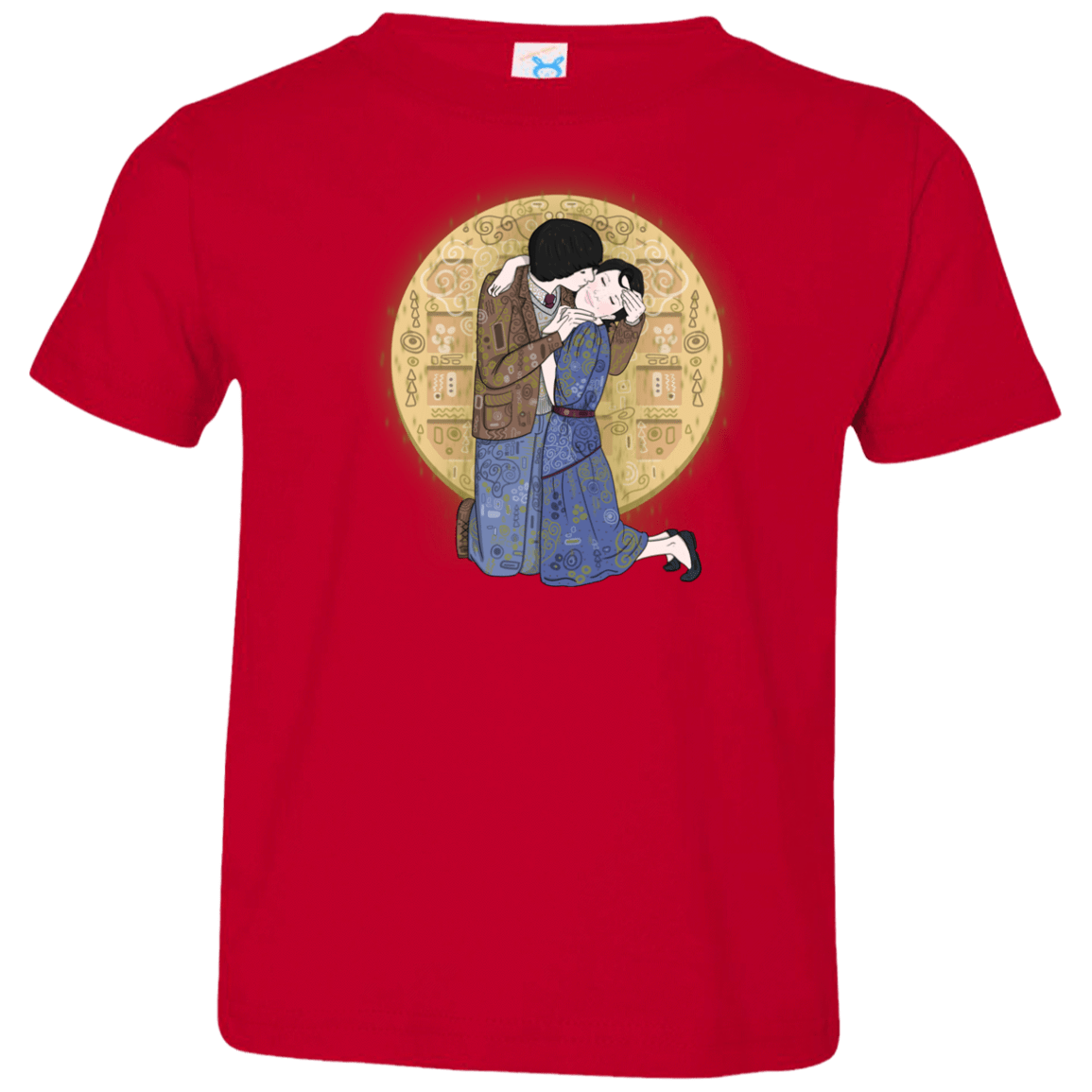 T-Shirts Red / 2T Stranger Klimt Toddler Premium T-Shirt